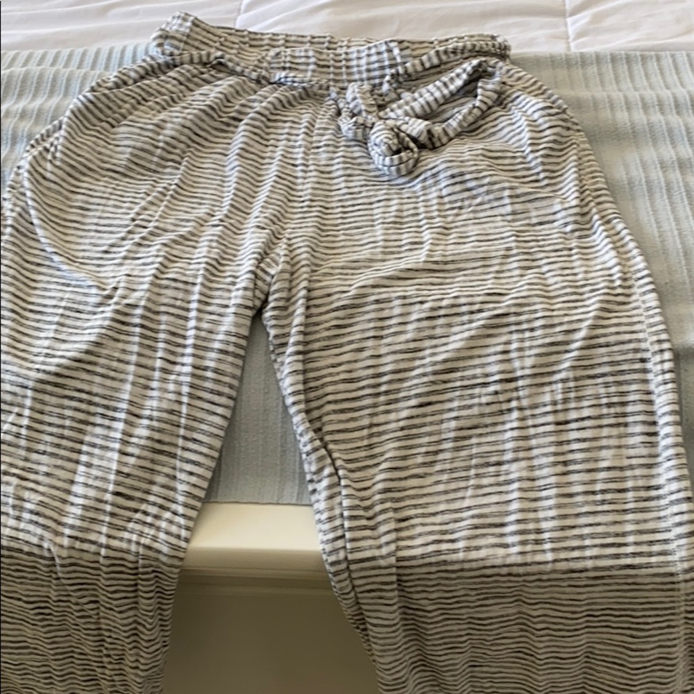 Anthropologie wide leg lounge pants